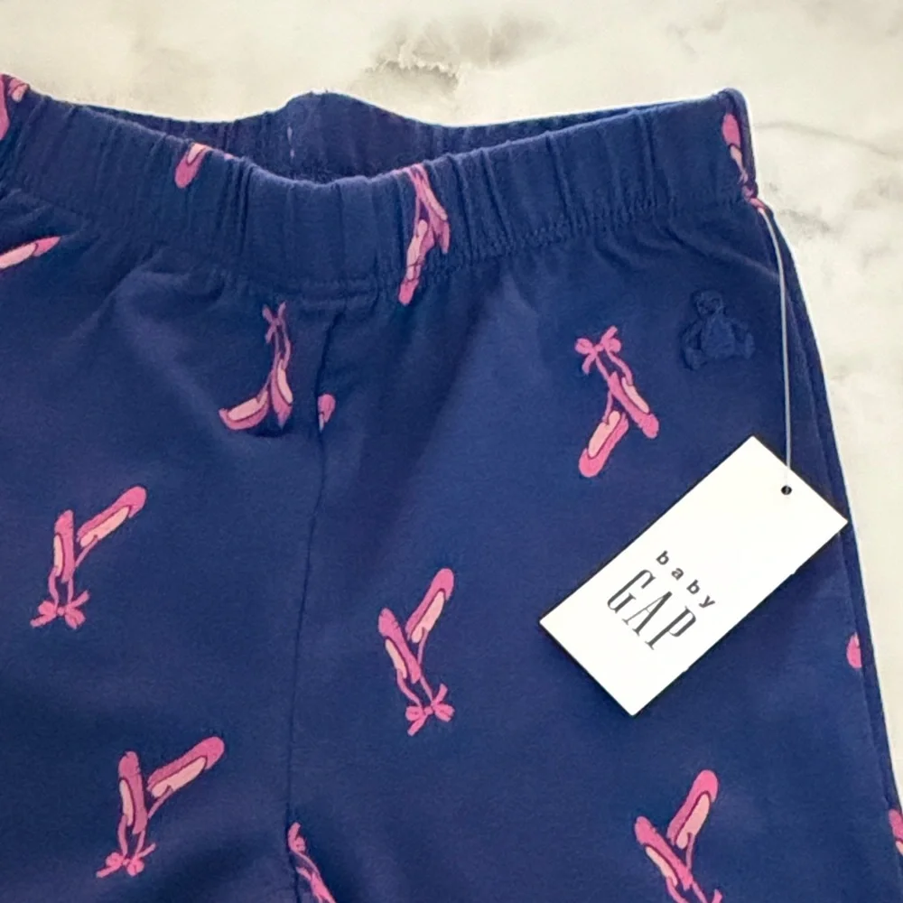 NWT‎ BABY GAP LEGGINGS 12-18m Ballerina